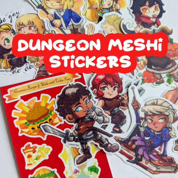 Dungeon Meshi Stickers