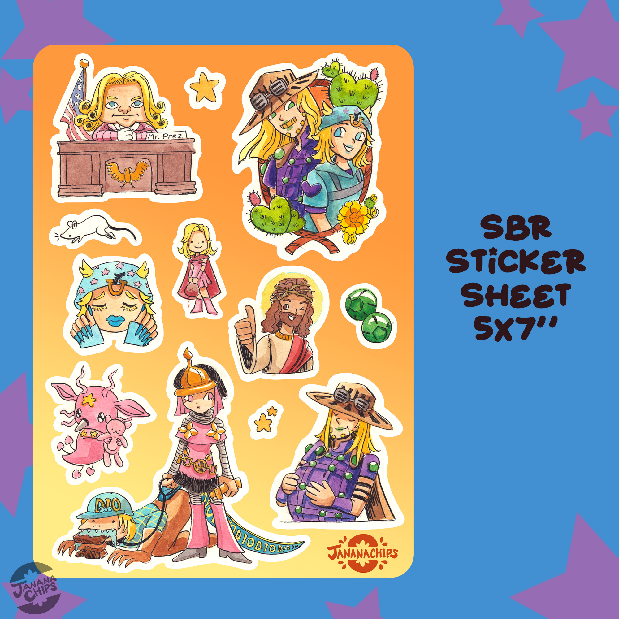 Jojo Sticker Sheets - Image 6