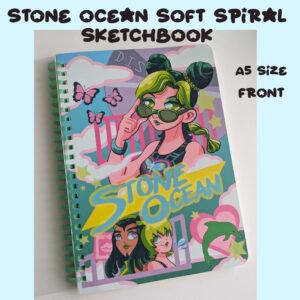 Stone Ocean Soft Spiral Sketchbook