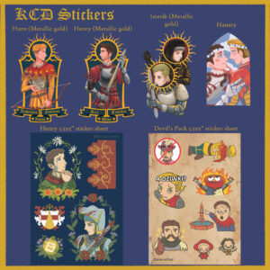 KCD Stickers
