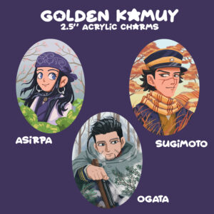 Golden Kamuy Seasons Acrylic Charms