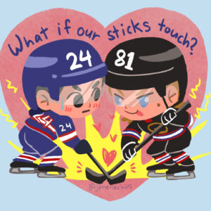 Heated Rivalry Sticker