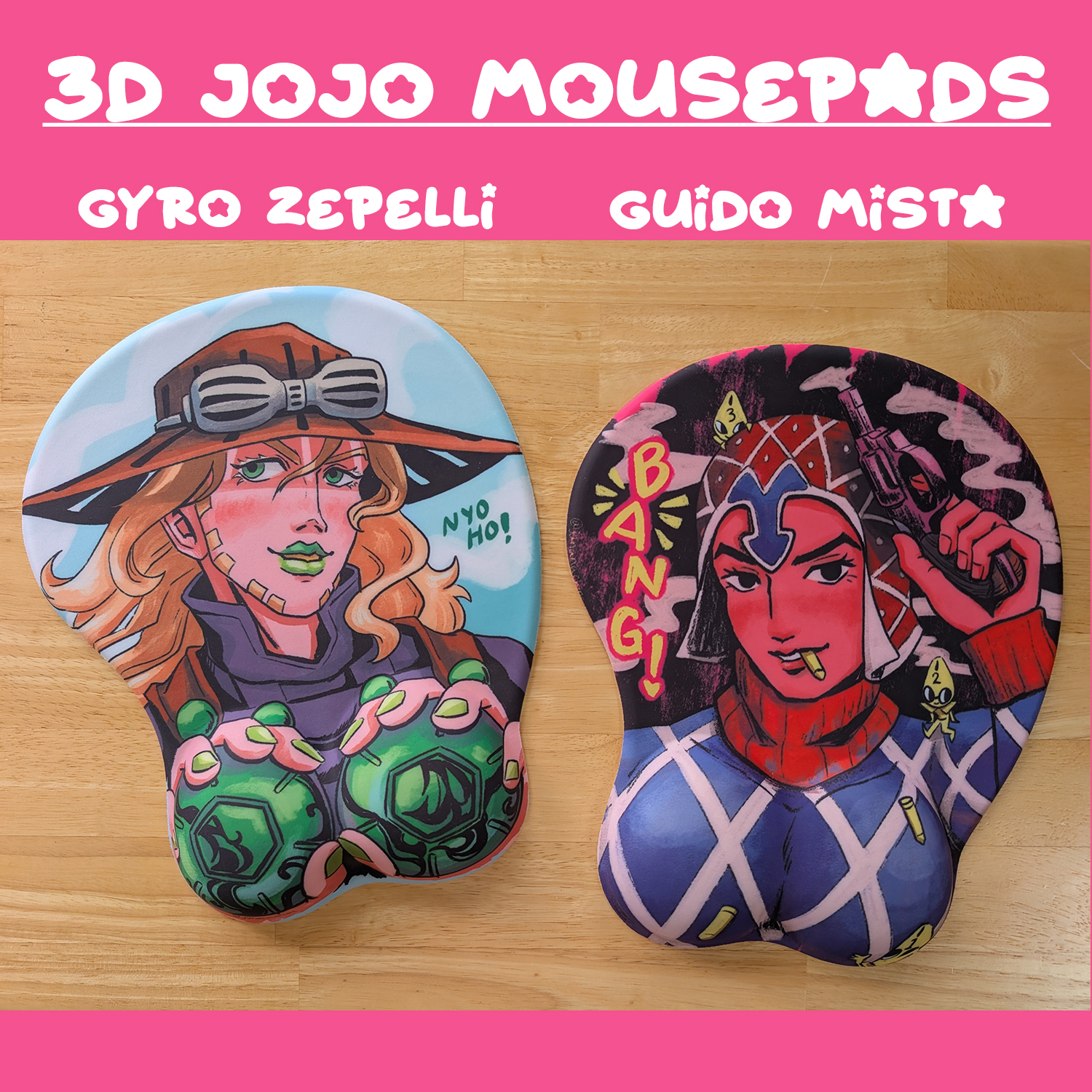 Jojo 3D Mousepads