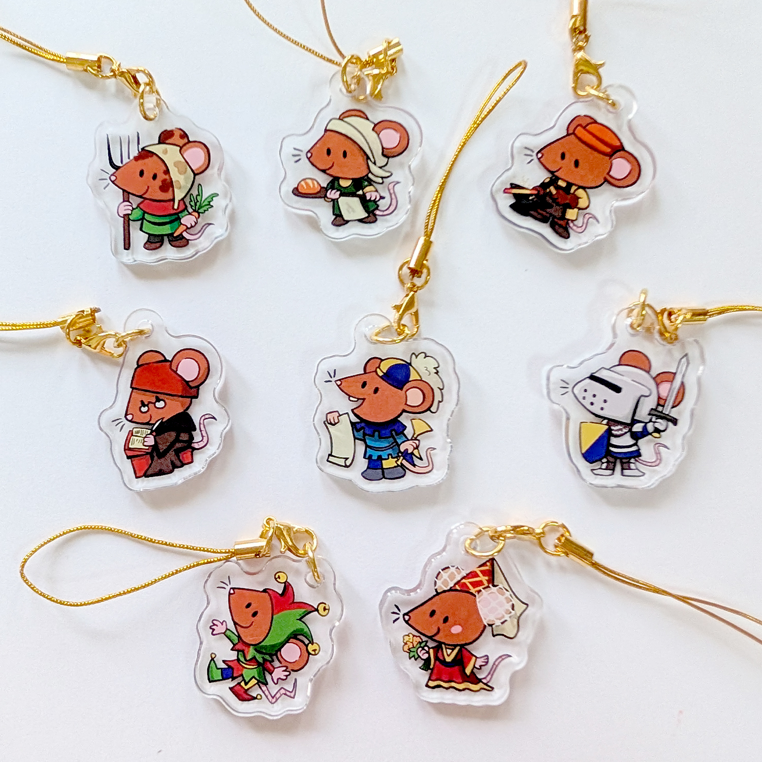 Medieval Mouse Gatcha Mini Charms - Image 2
